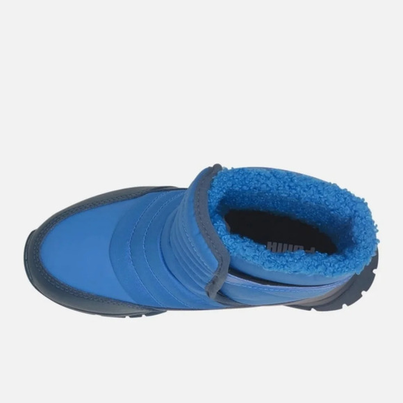 PUMA Nieve Snow Blue Casual Winter Snow Boots - Picture 4 of 6